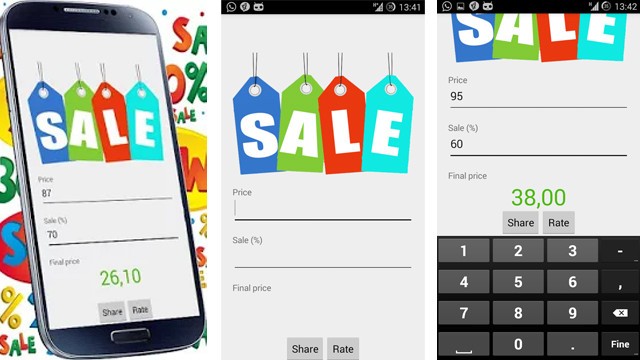 Sale price calculator